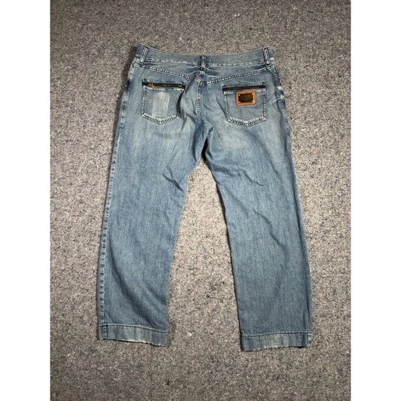 Vintage D&G Dolce Gabbana Jeans Made in Italy Men's Size L / 100% Cotton - Picture 2 of 9